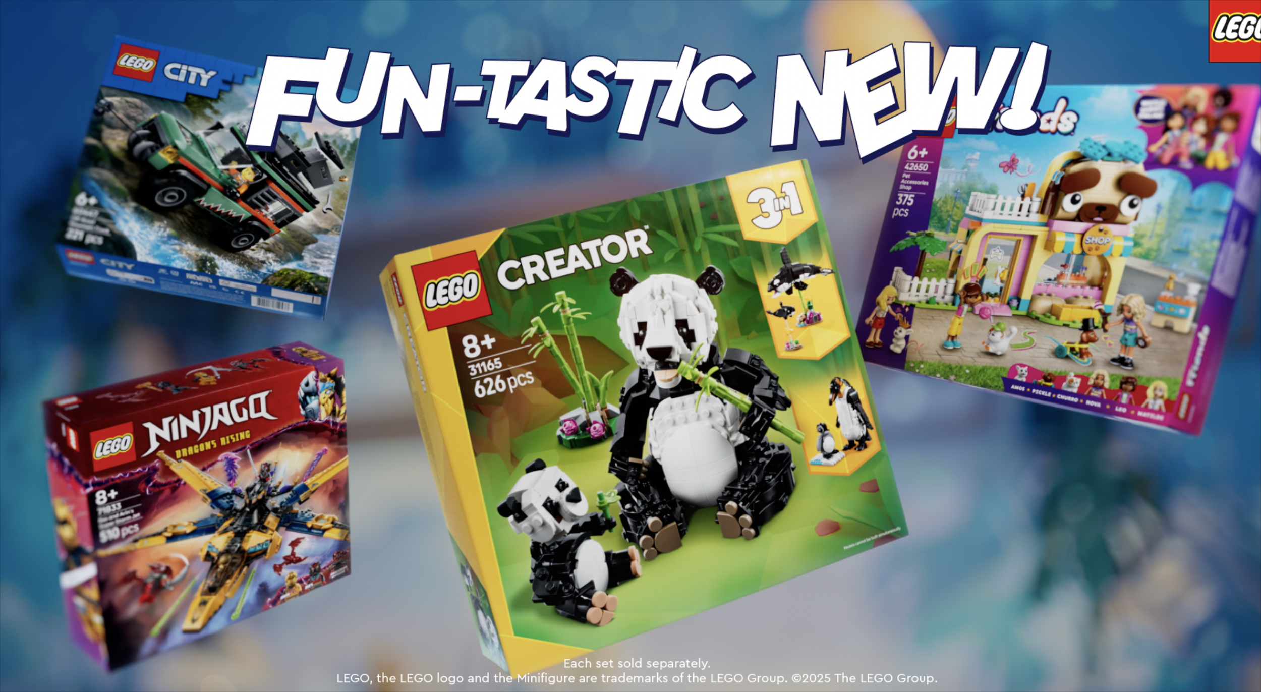 LEGO FUN-TASTIC NEW