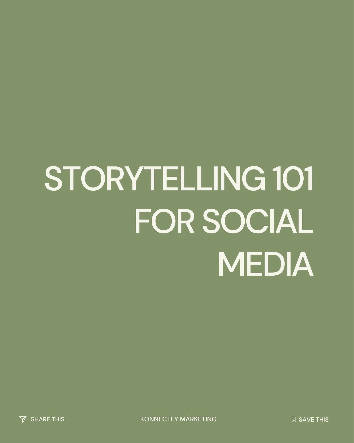 Whether you&rsquo;re selling a service, a product, or trying to grow as a creator and build your brand, storytelling is how you connect with your audience. If you look at your favorite creators, they&rsquo;re probably using storytelling to grow their