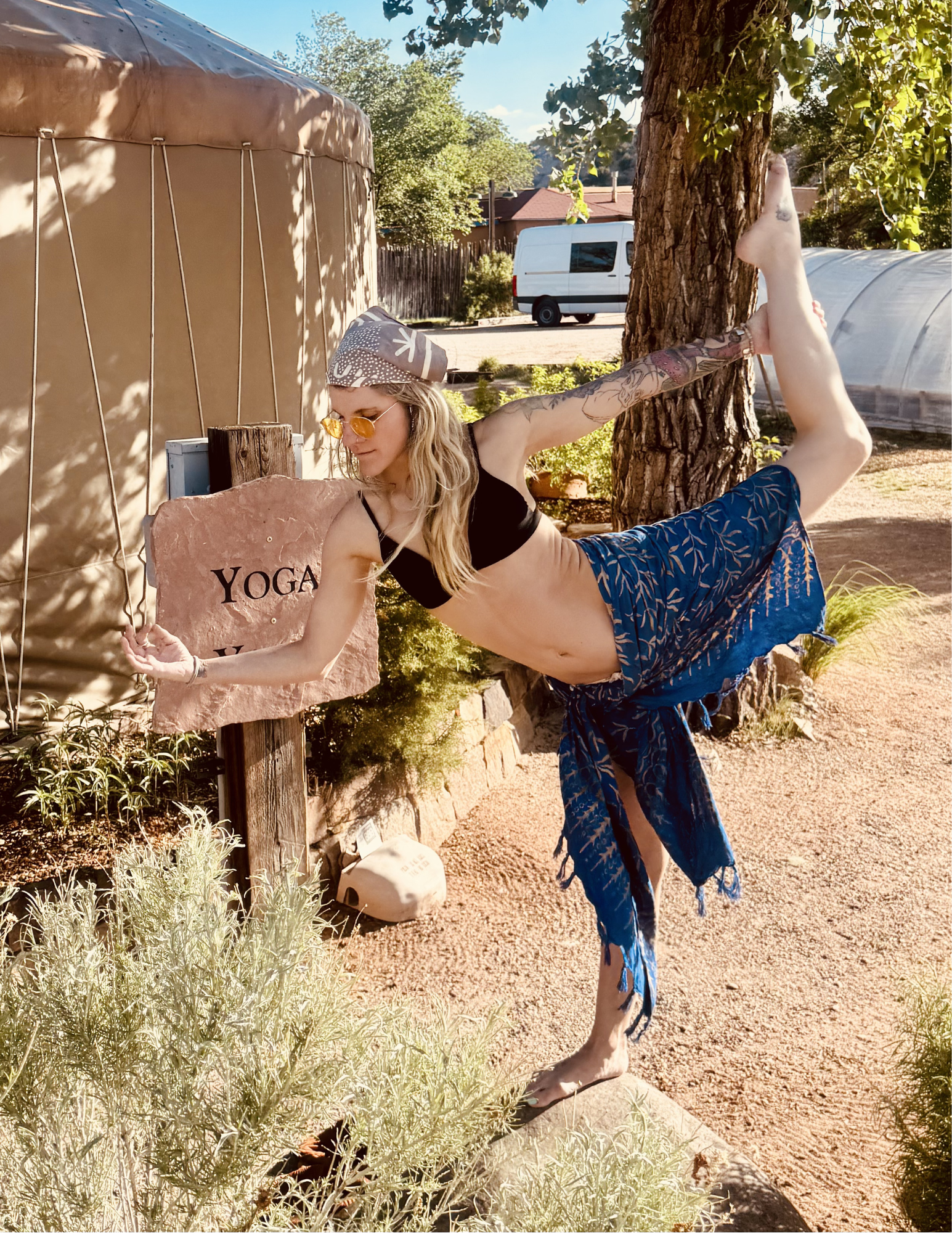 Yoga on the Farm