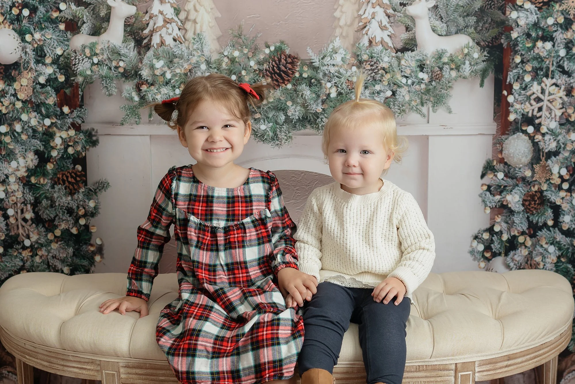 Studio Christmas Mini Session Northern Virginia