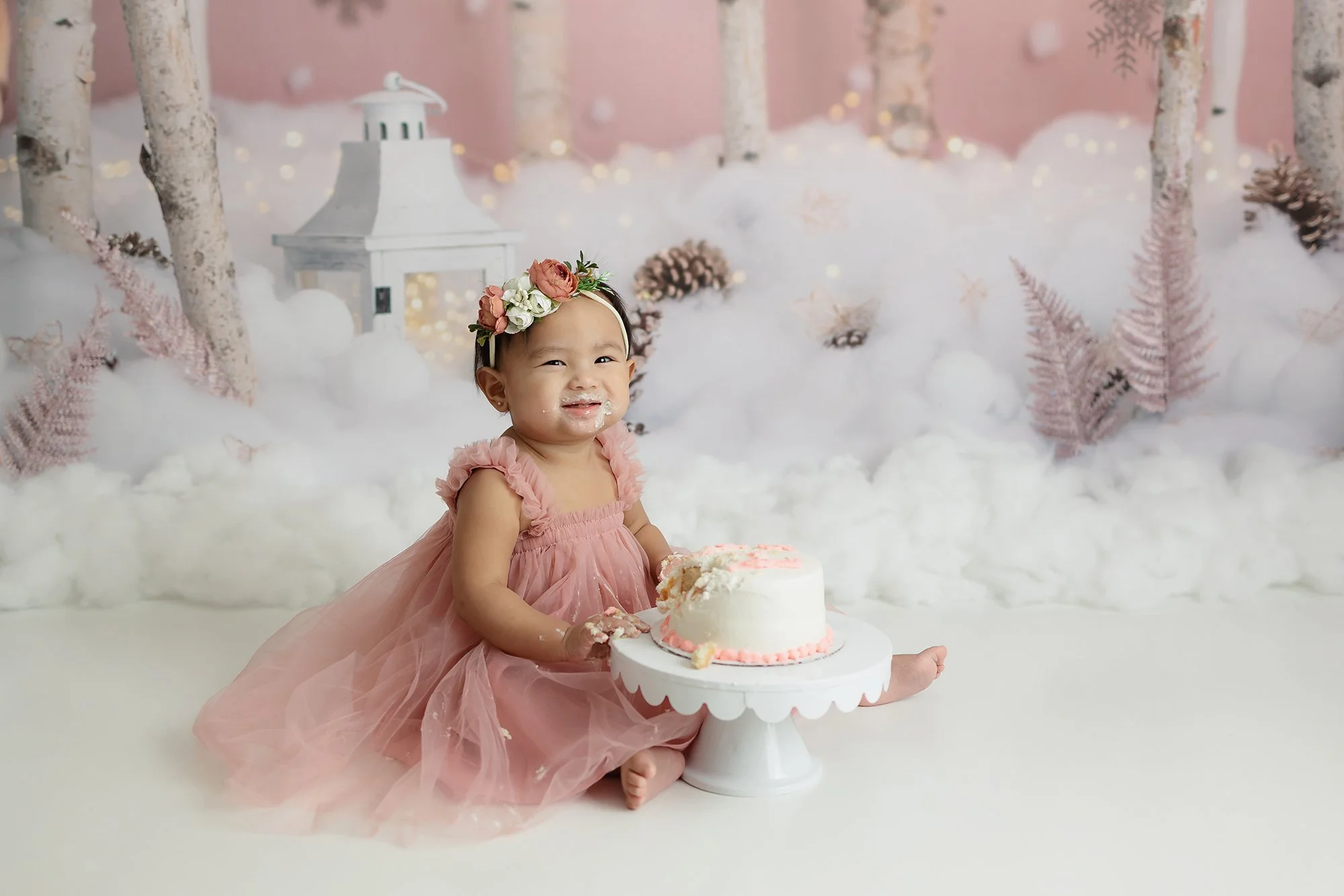 Tiny hands, happy hearts, and a little cake - celebrating one year in the sweetest way.