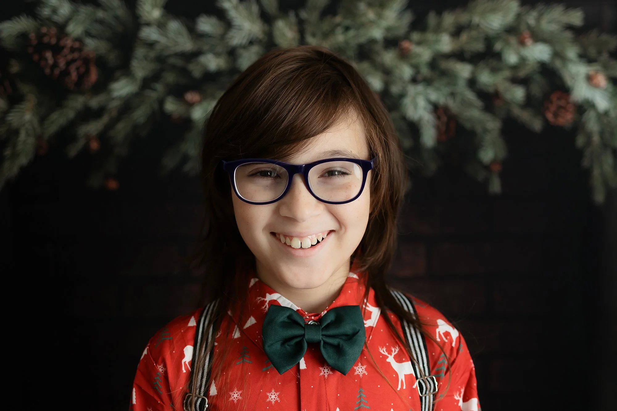 Child Christmas Mini Session