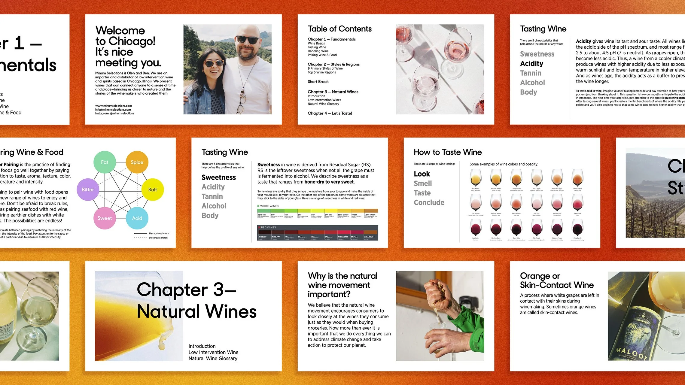 Staff training materials