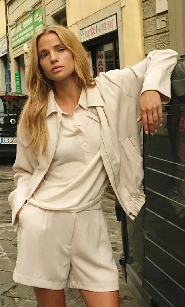 Dutch Brand Yaya linen blouse jacket