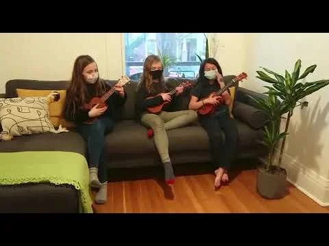 Marjane E, Simona H & Madeleine H...Saturday Morning Sunshine...original, instrumental, trio