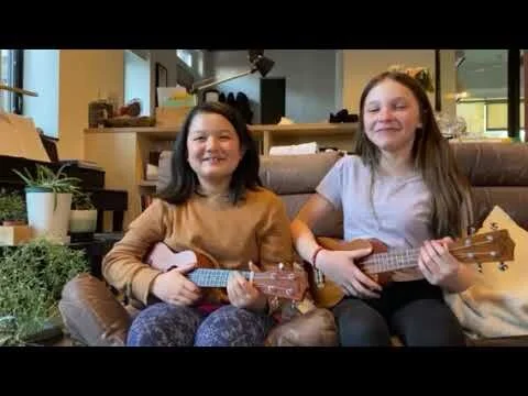 Eleanor M & Margo P - Lean On Me...cover, duet