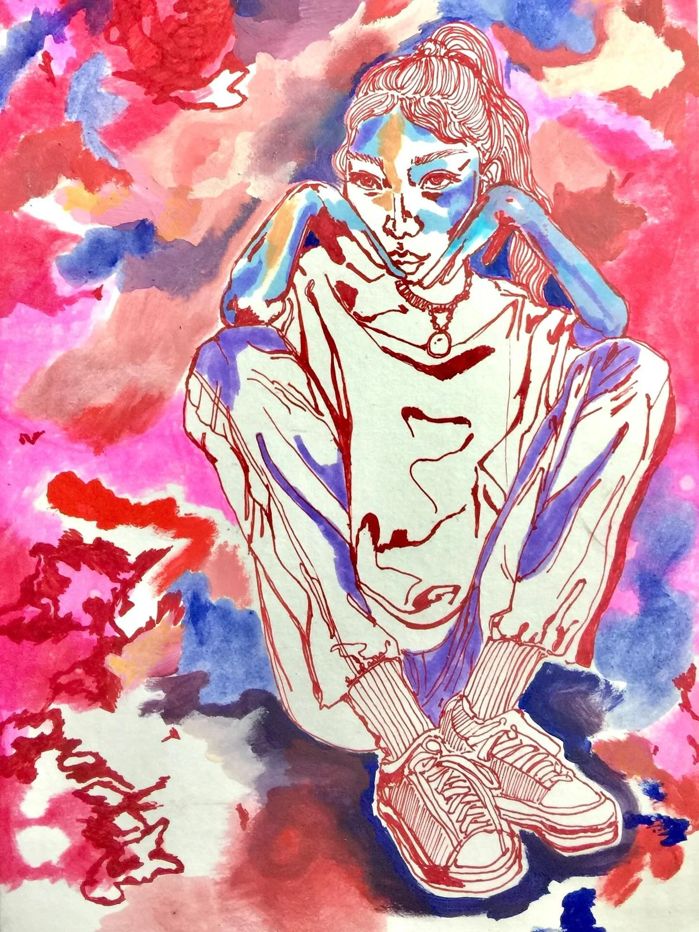 Rainy by me, Nadia Blanton