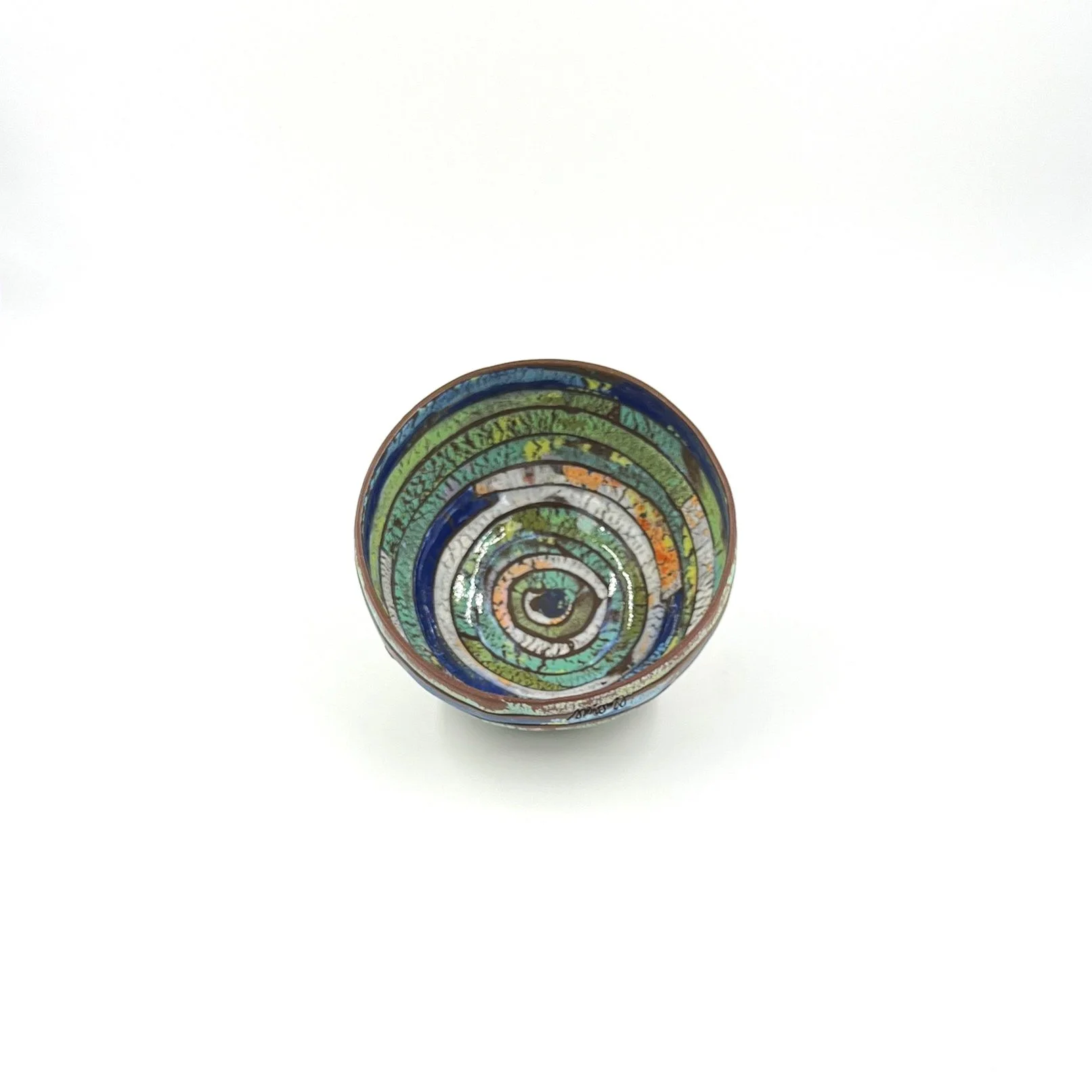 Rag Rug Bowl 'Mine or Yours'