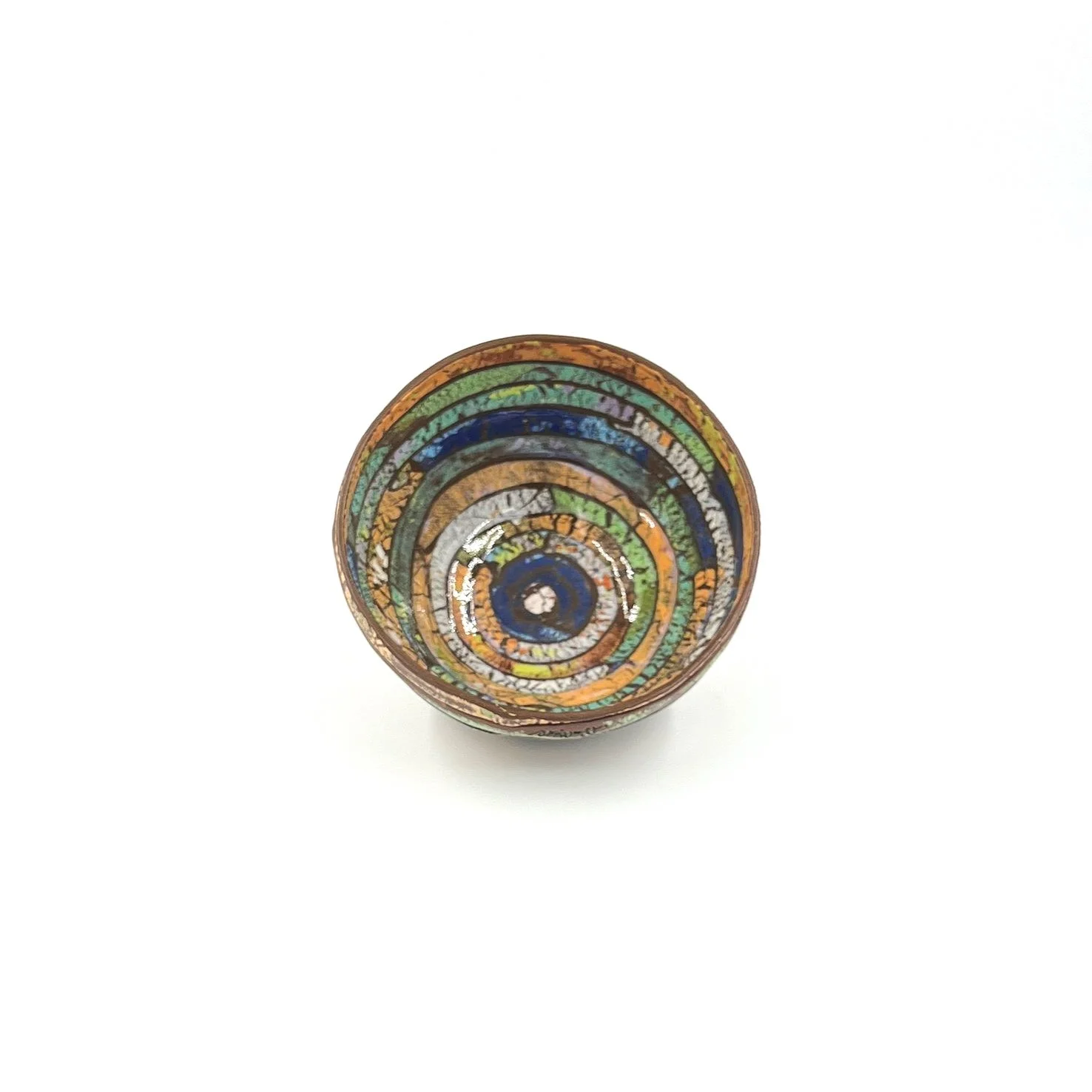 Rag Rug Bowl 'Yours or Mine'