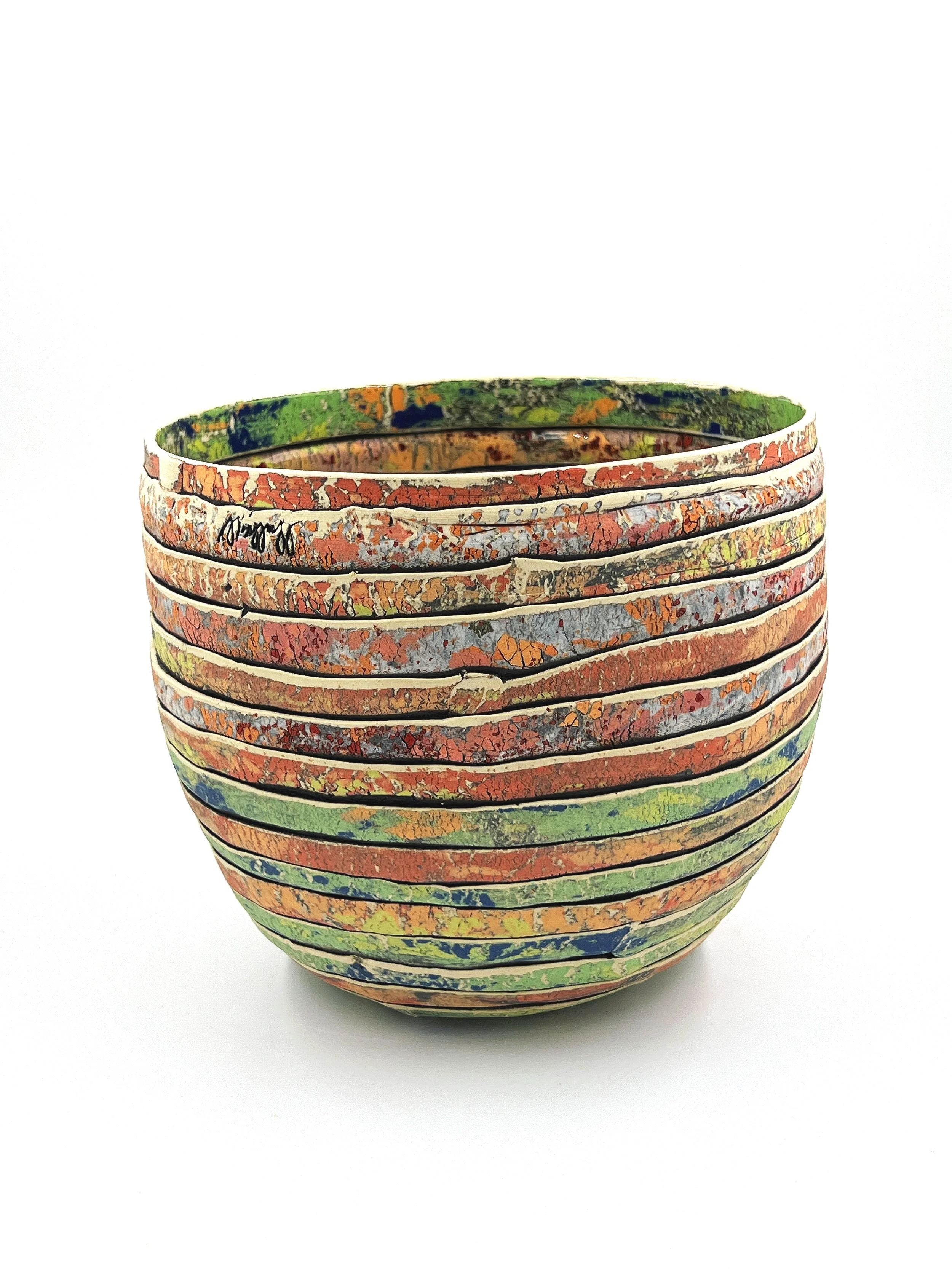 Inspired by SUMMER KITCHEN RUGS COLLECTION. Rag Rug Bowl