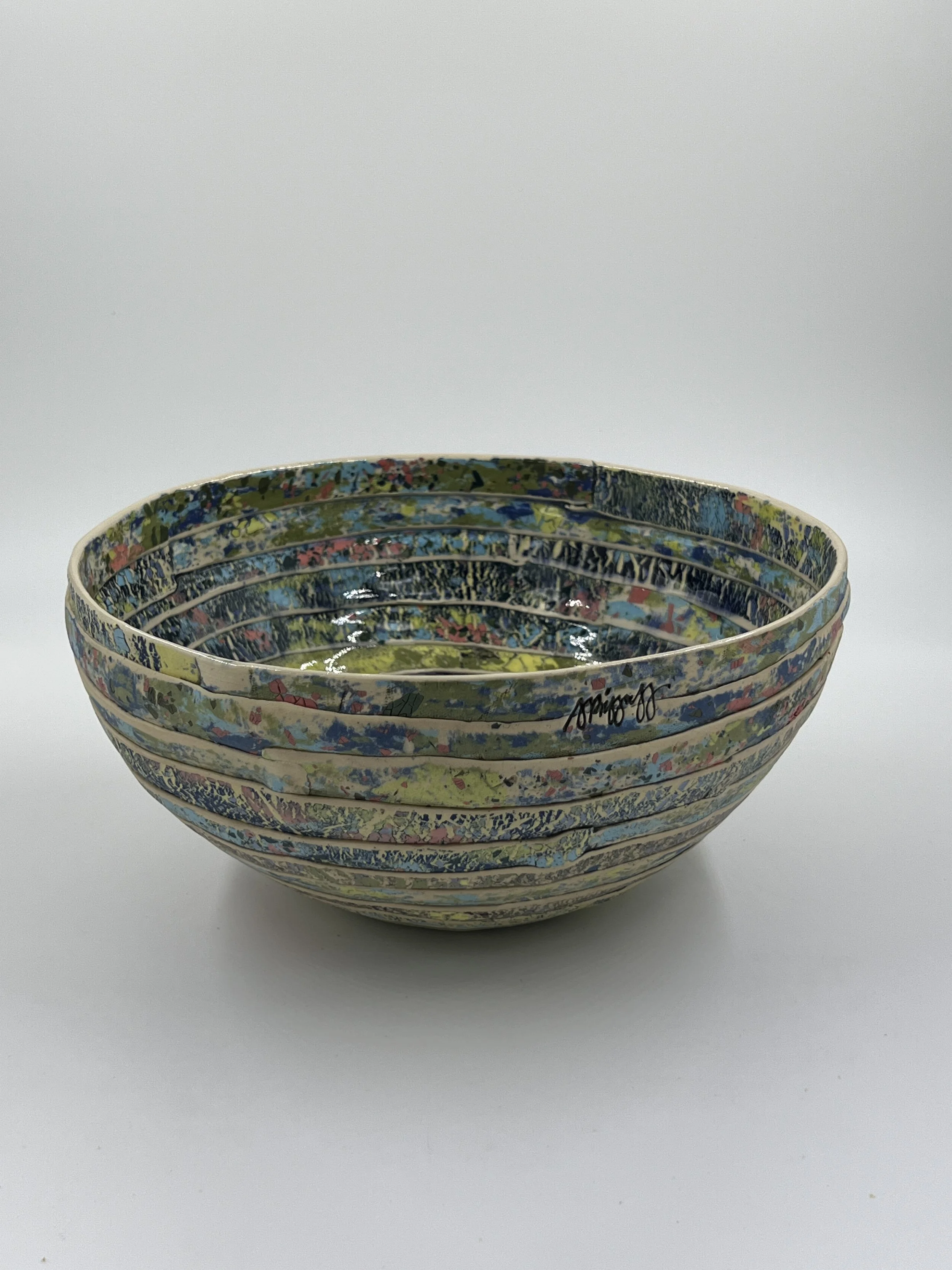 Inspired by SUMMER KITCHEN RUGS COLLECTION. Rag Rug Bowl