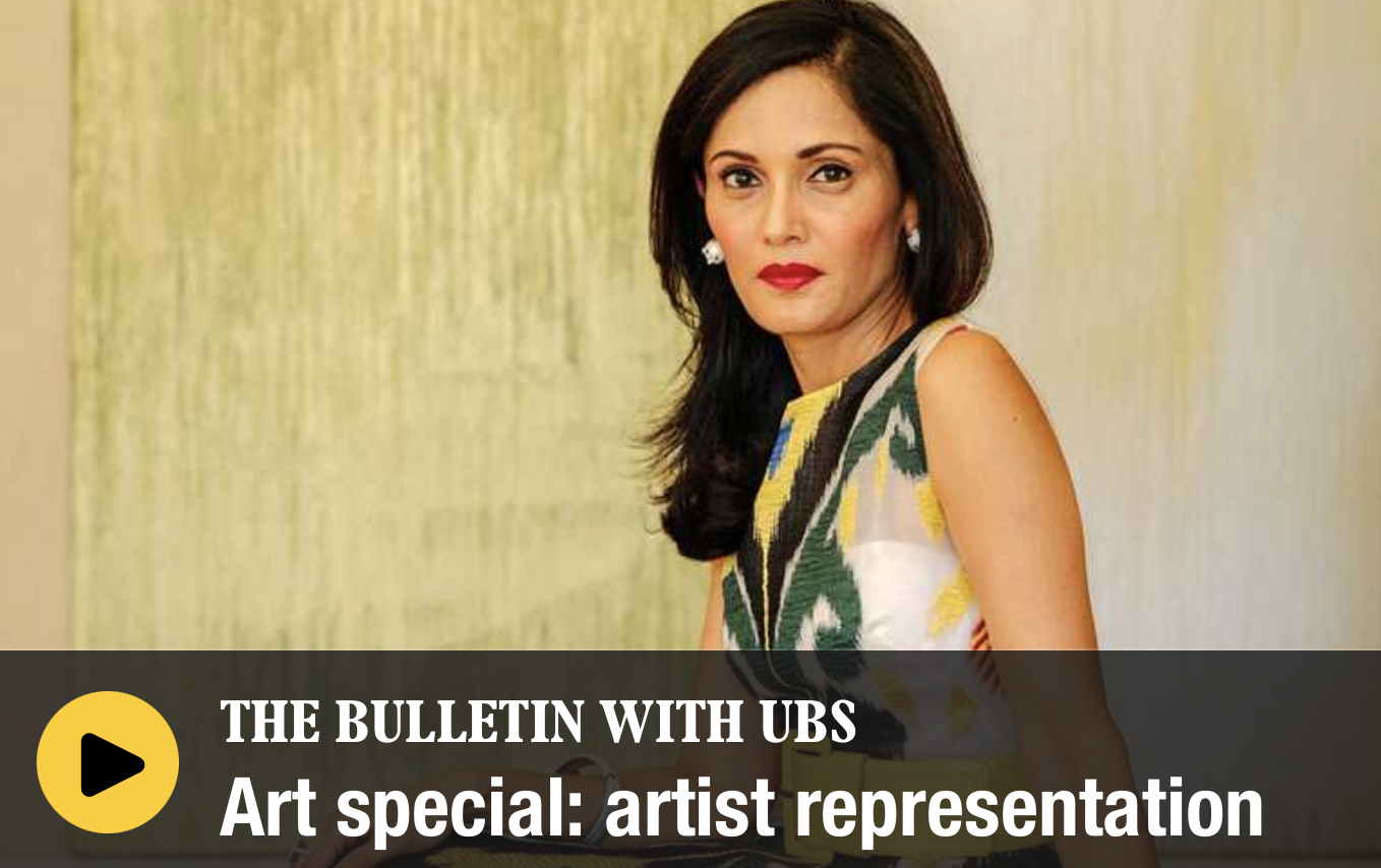  The Bulletin with UBS  August 24, 2020  "Art Special: Artist Representation" Year: 2020, Category: Press 