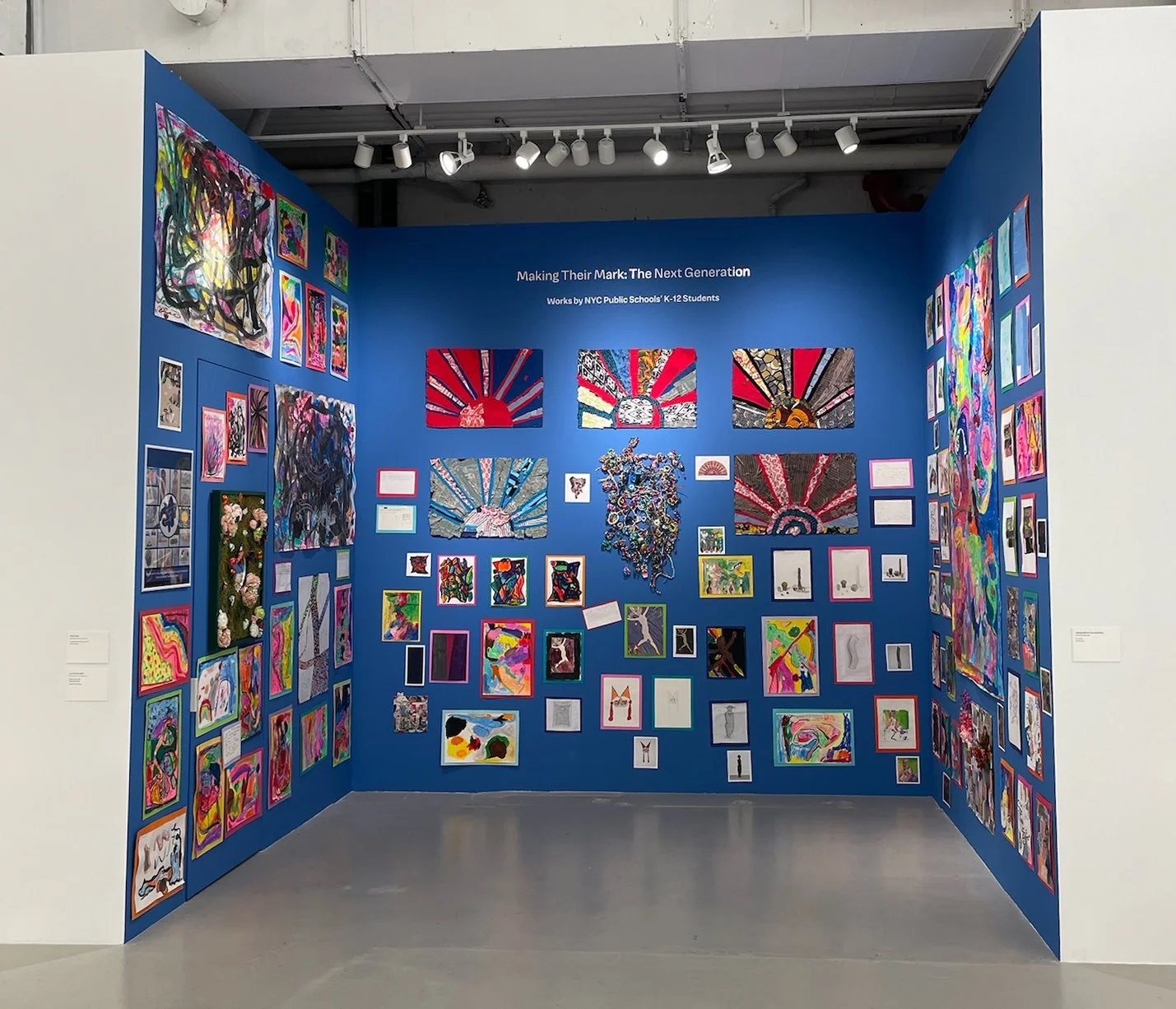  Press Release— Making Their Mark: The Next Generation  Children’s Exhibition  March 8, 2024  In partnership with New York City Public Schools, original works by New York City’s K-12 students will be on view coinciding with the final week of  Making 