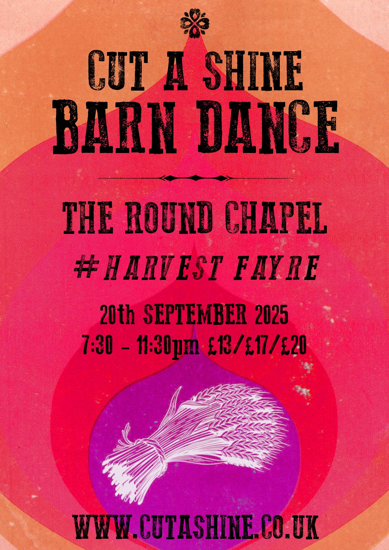 Cut A Shine Monthly Dance - Harvest Fayre