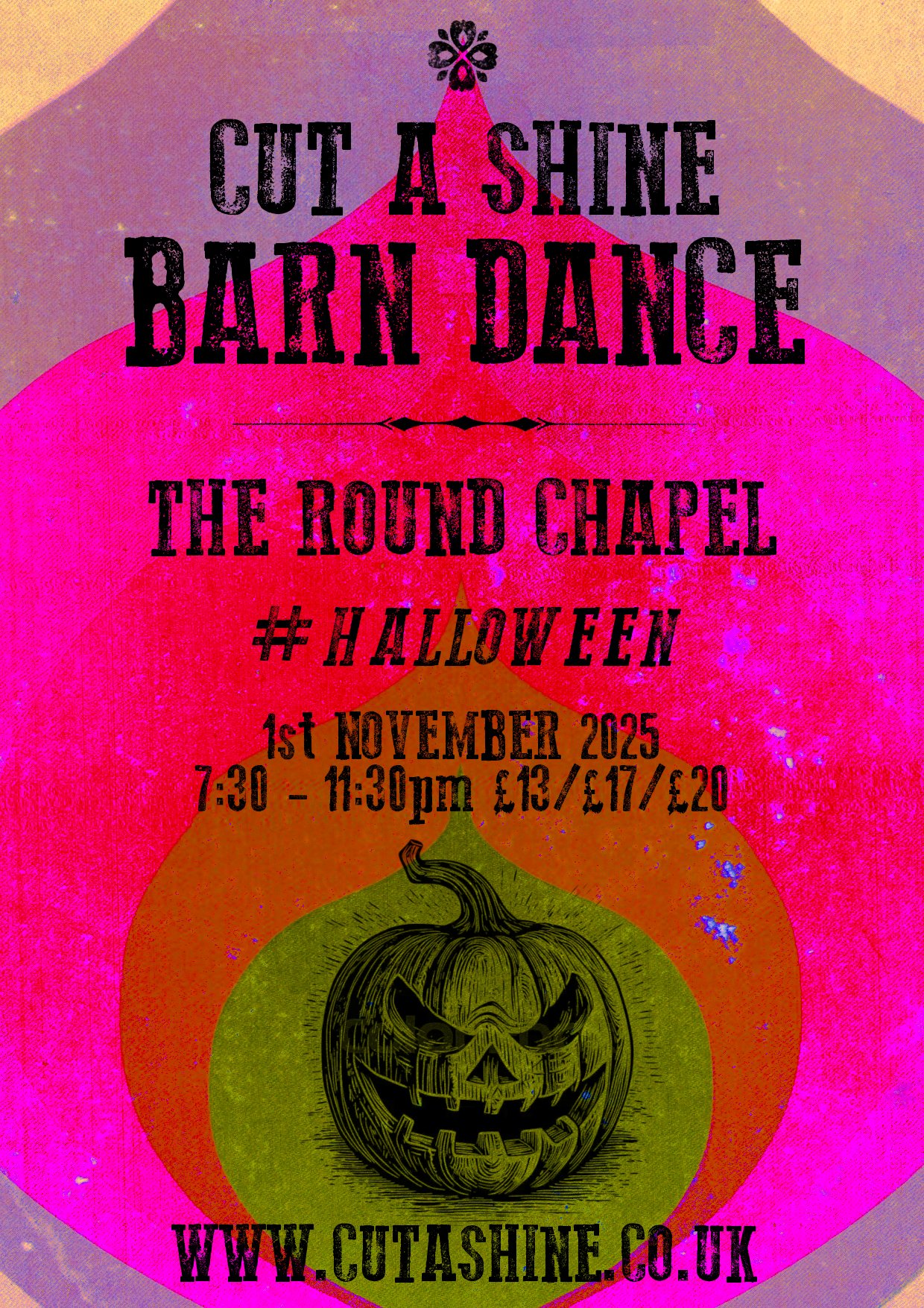 Cut A Shine Monthly Dance - Halloween