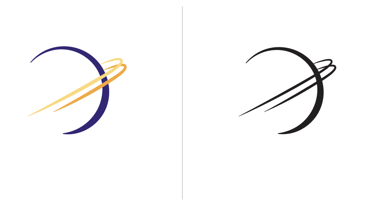 Logo for a conceptualized space colonization company
