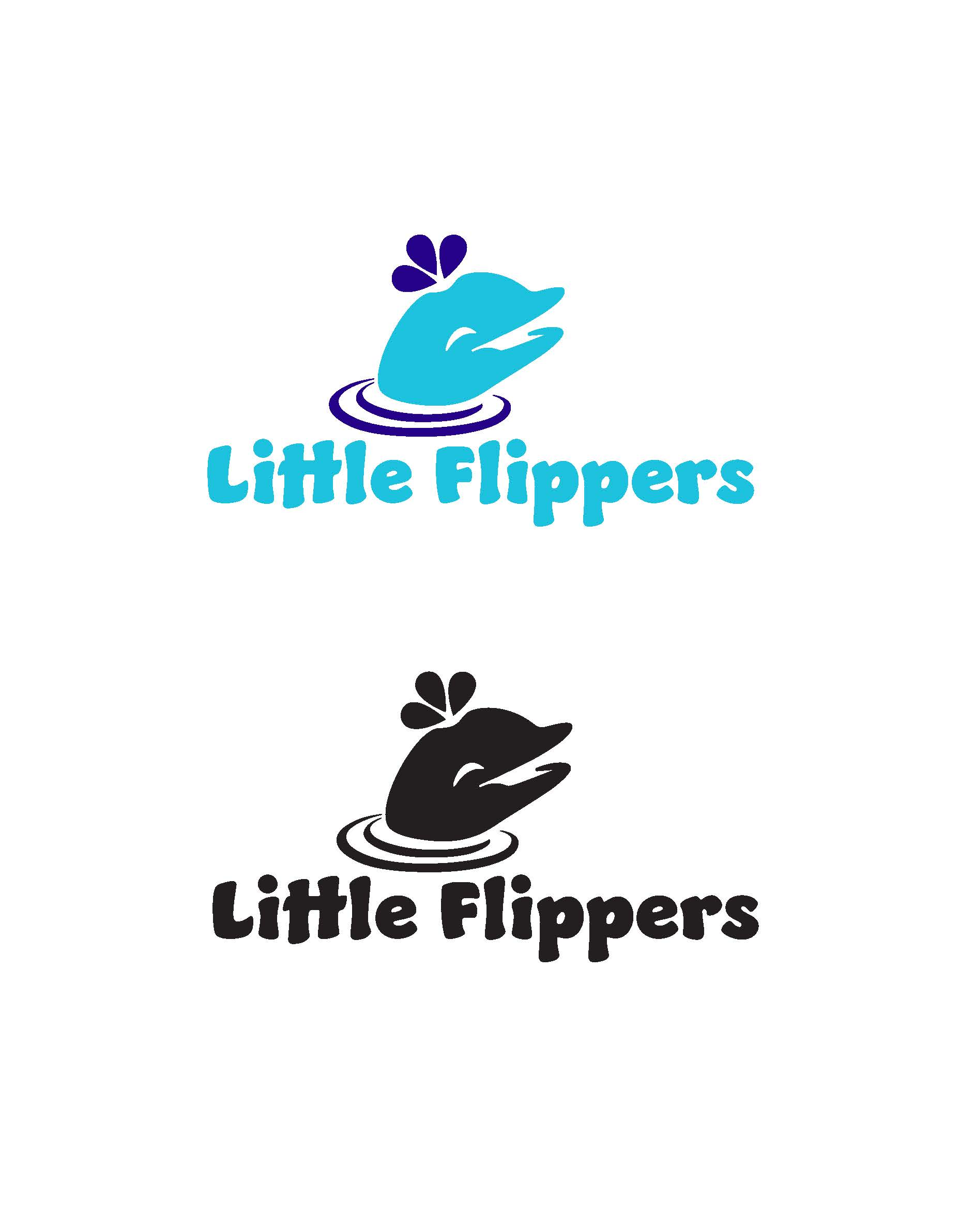Logo concept for a conceptual children's educational company, including an animal
