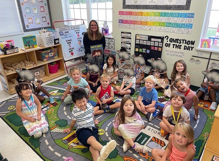 I had such a fun afternoon sharing &lsquo;Rat&rsquo;s Nest&rsquo; with new friends @goddardbriercreek.prek. These wonderful children are so fortunate to be on the receiving end of the encouraging teachers at this school.  If you know or have a teache