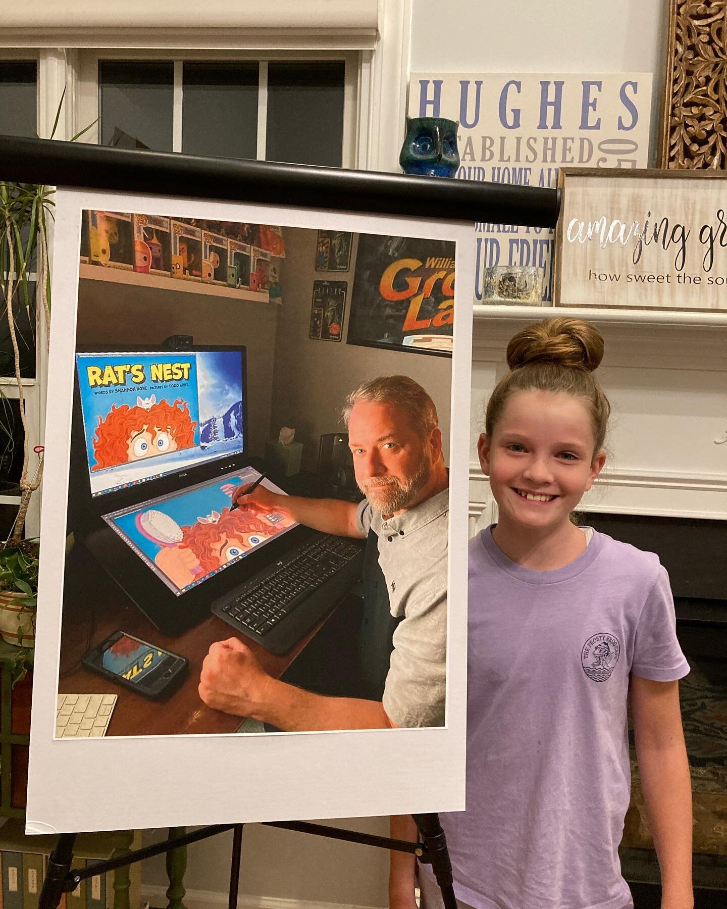 Getting ready to celebrate #nationalreadabookday tomorrow by sharing my family &lsquo;tail&rsquo; in Raleigh, North Carolina!  Thank you for hosting me @thegoddardschoolraleighridge