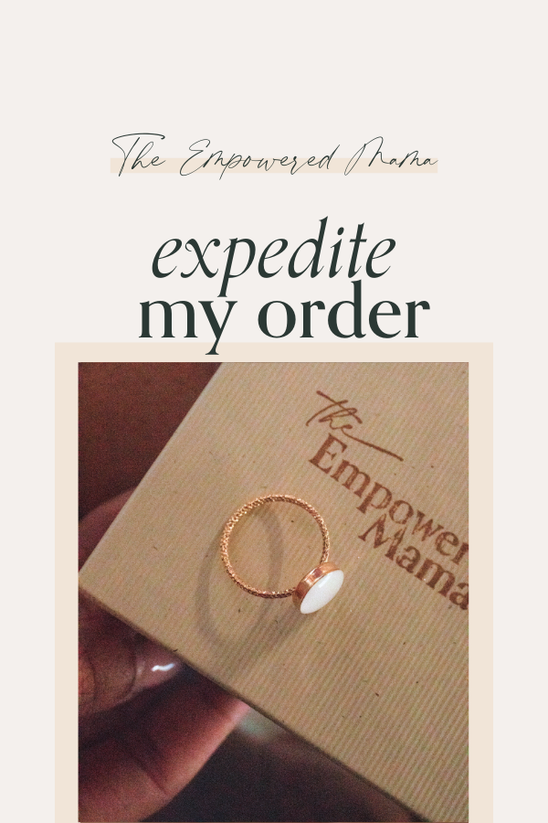 Expedite My Order