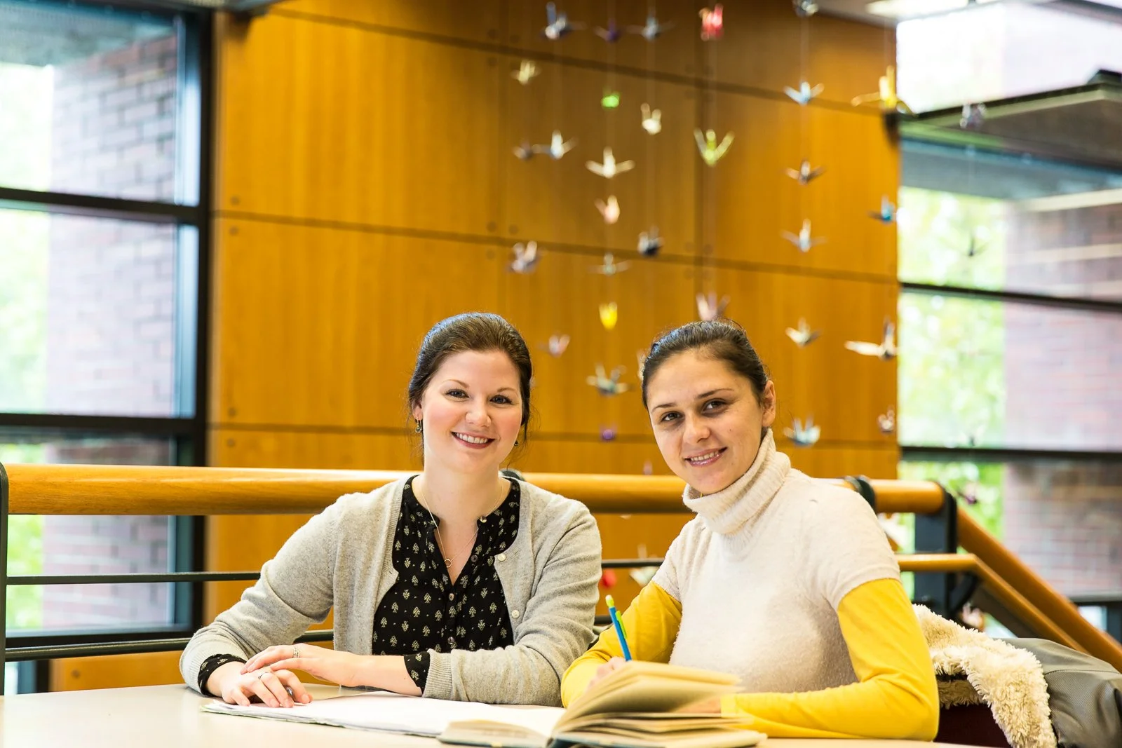 Learning language, building access