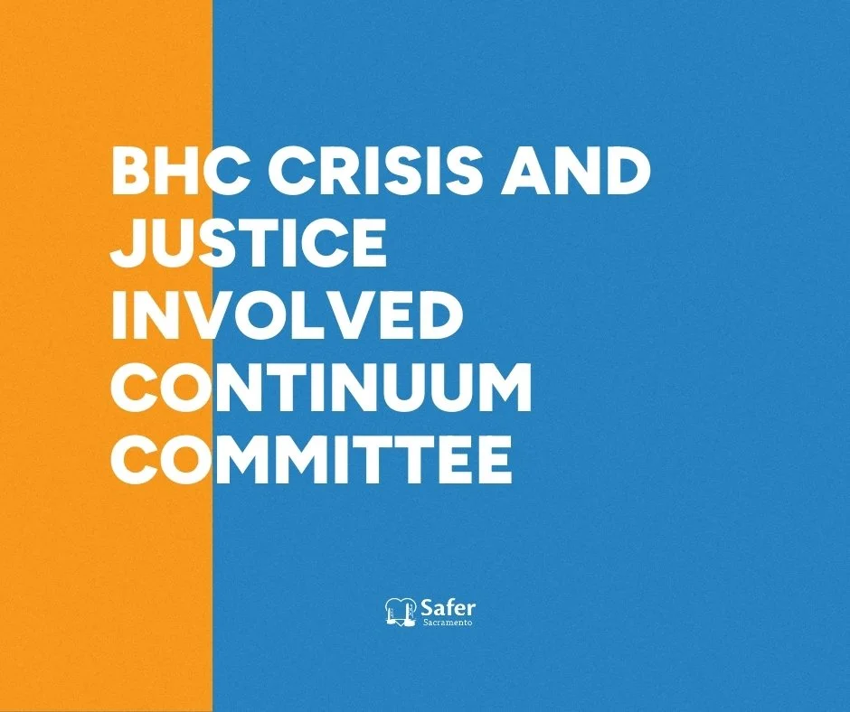 BHC Crisis and Justice Involved Continuum Committee