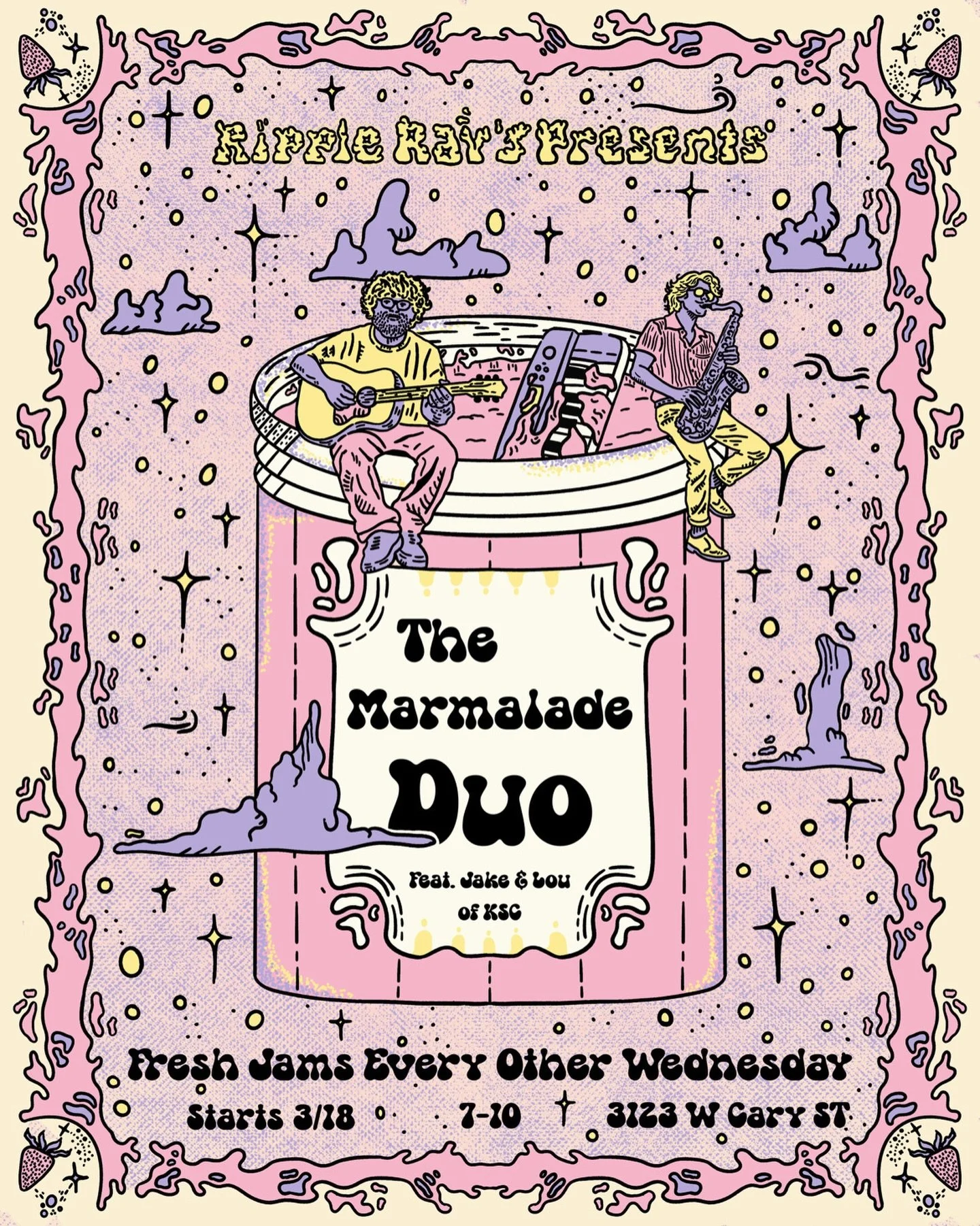 Your new favorite Wednesday activity just dropped - come check out The Jake &amp; Lou Marmalade Duo at @rippleraysrva for FREE from 7-10pm every other Wednesday! We&rsquo;ll be starting this residency next week, on 3/18. 

The next few sets are: 4/1,