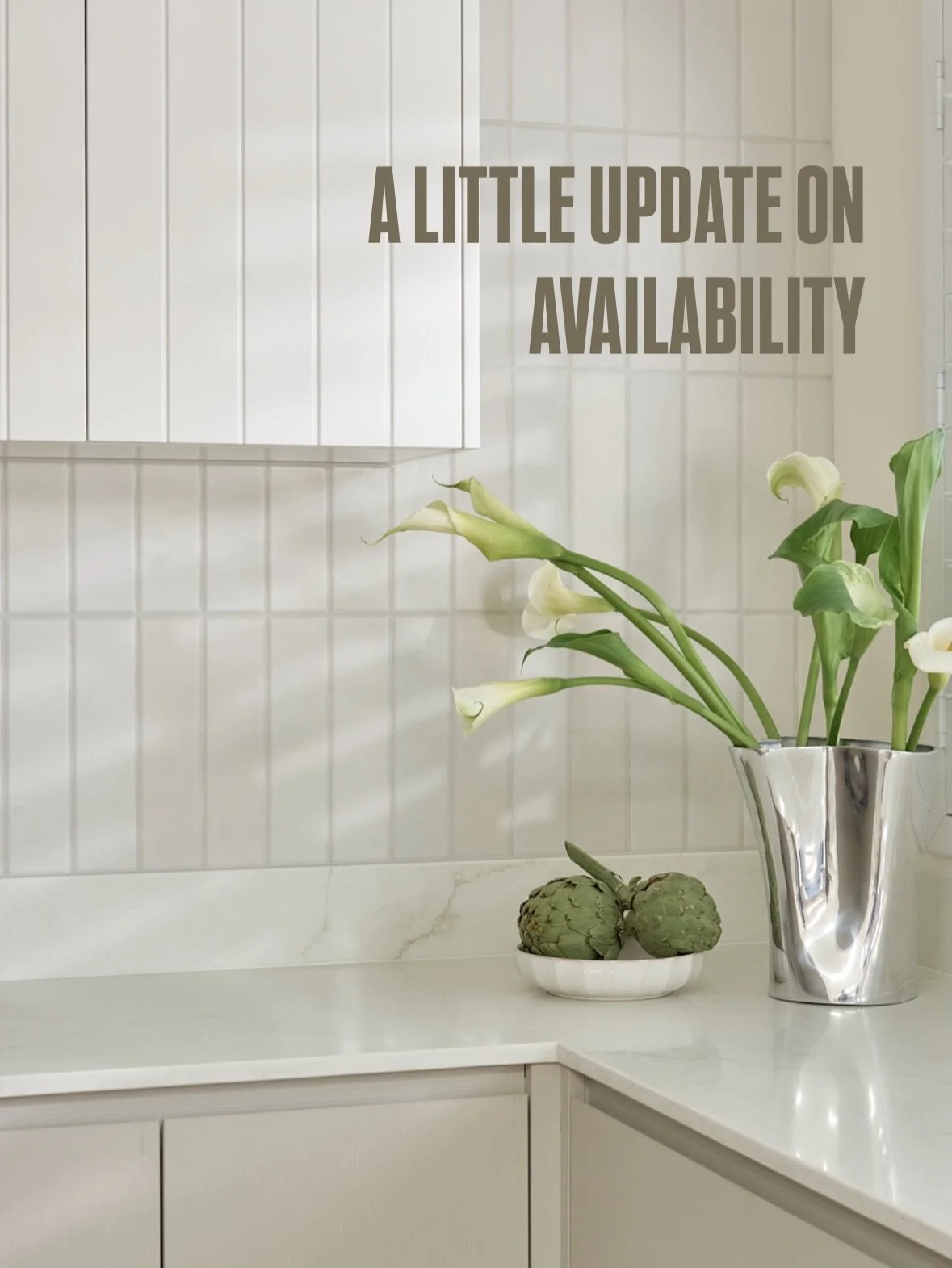 2026 sure has started with a bang! 

We are busy bees with many exciting projects for lovely clients, and are currently at capacity until after Easter.

It&rsquo;s never too early to reach out if you are planning a renovation or build this year (or n