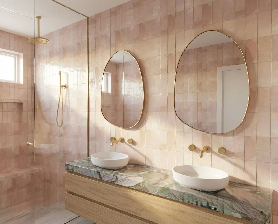 Isn&rsquo;t she lovely? 💕 Pink paradise for the ensuite at TULUM

Soon to begin construction, this renovation takes inspiration from our client&rsquo;s travels and joy for life. 

Tulum is a lesson in creating a home that truly reflects you, rather 