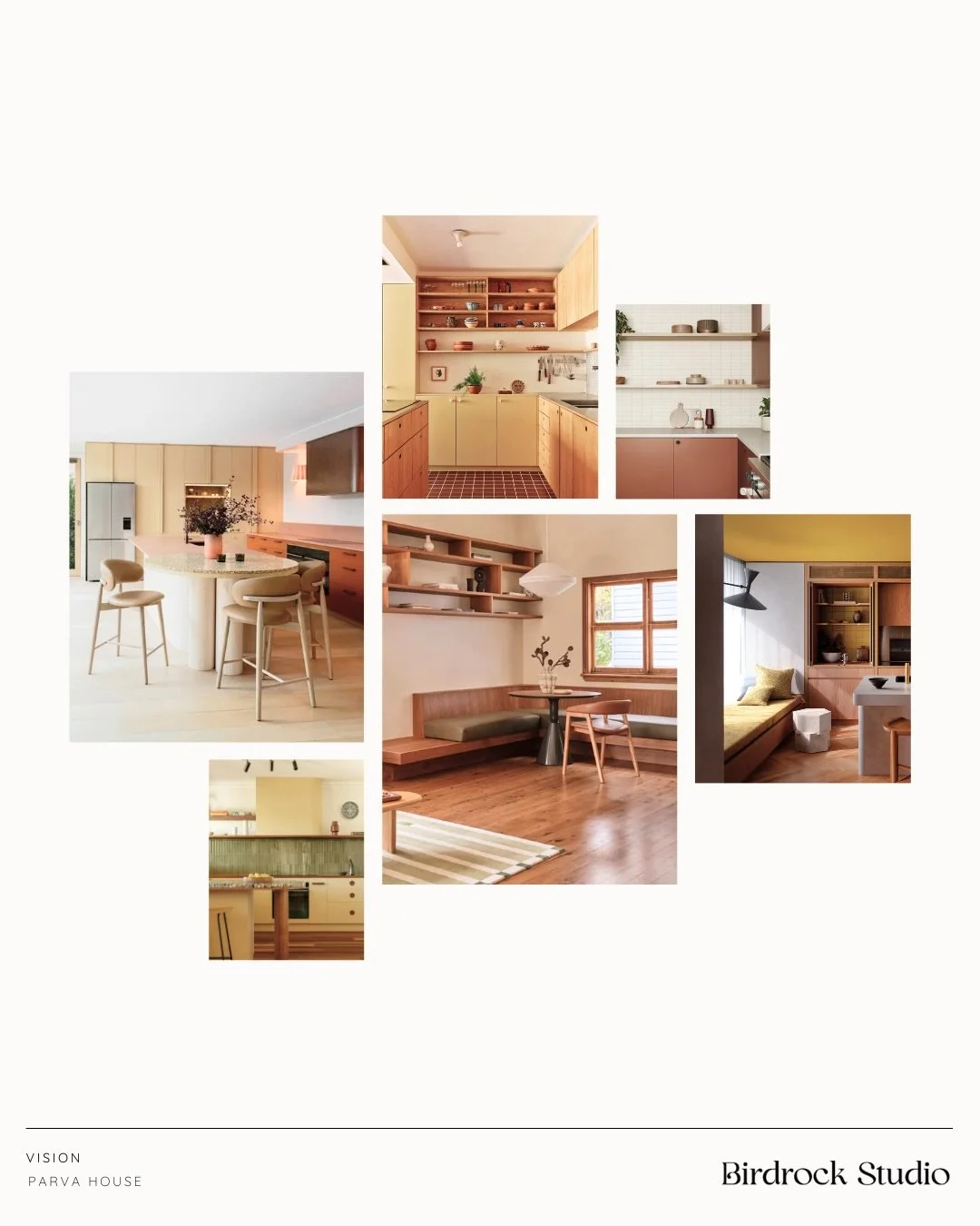 Hello sunshine ☀️

Lovers of all things vintage and MCM, our clients at PARVA HOUSE are not afraid to embrace colour and bring joy into their home. 

For the preliminary palette, we took inspiration from the client&rsquo;s own vintage ceramics collec