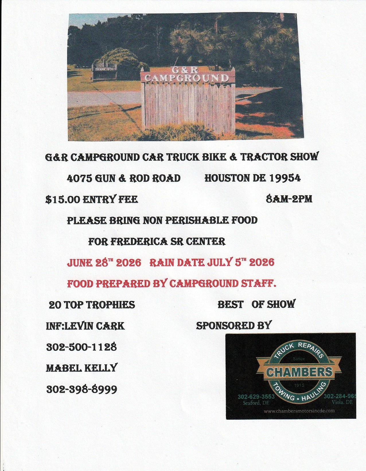 County Seat Cruisers Car and Tractor Show