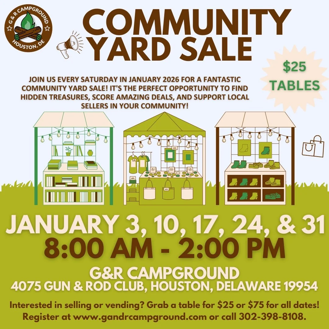 COMMUNITY YARD SALE VENDOR-5 DAY