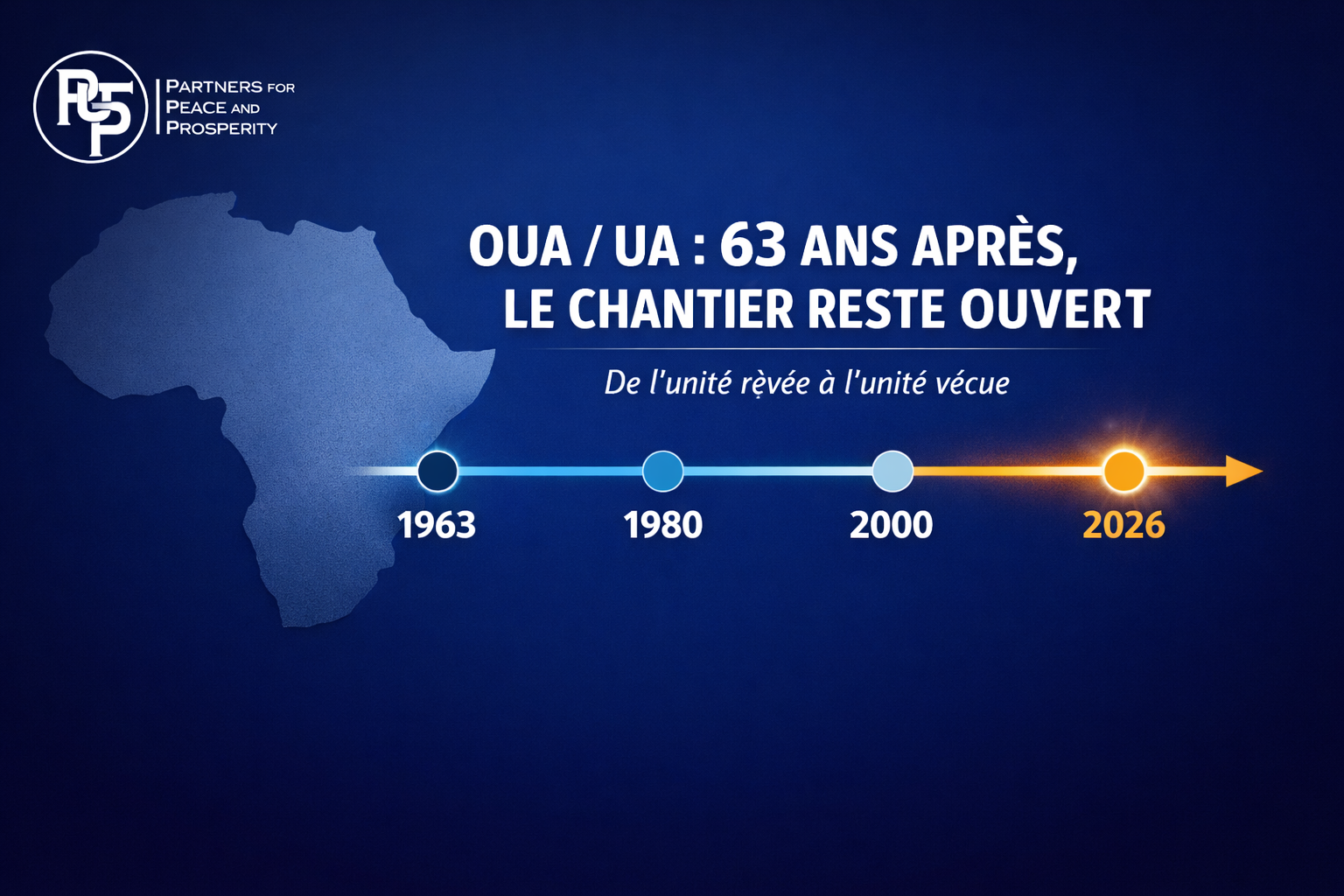 L’union africaine : 63 ans après, le chantier reste ouvert