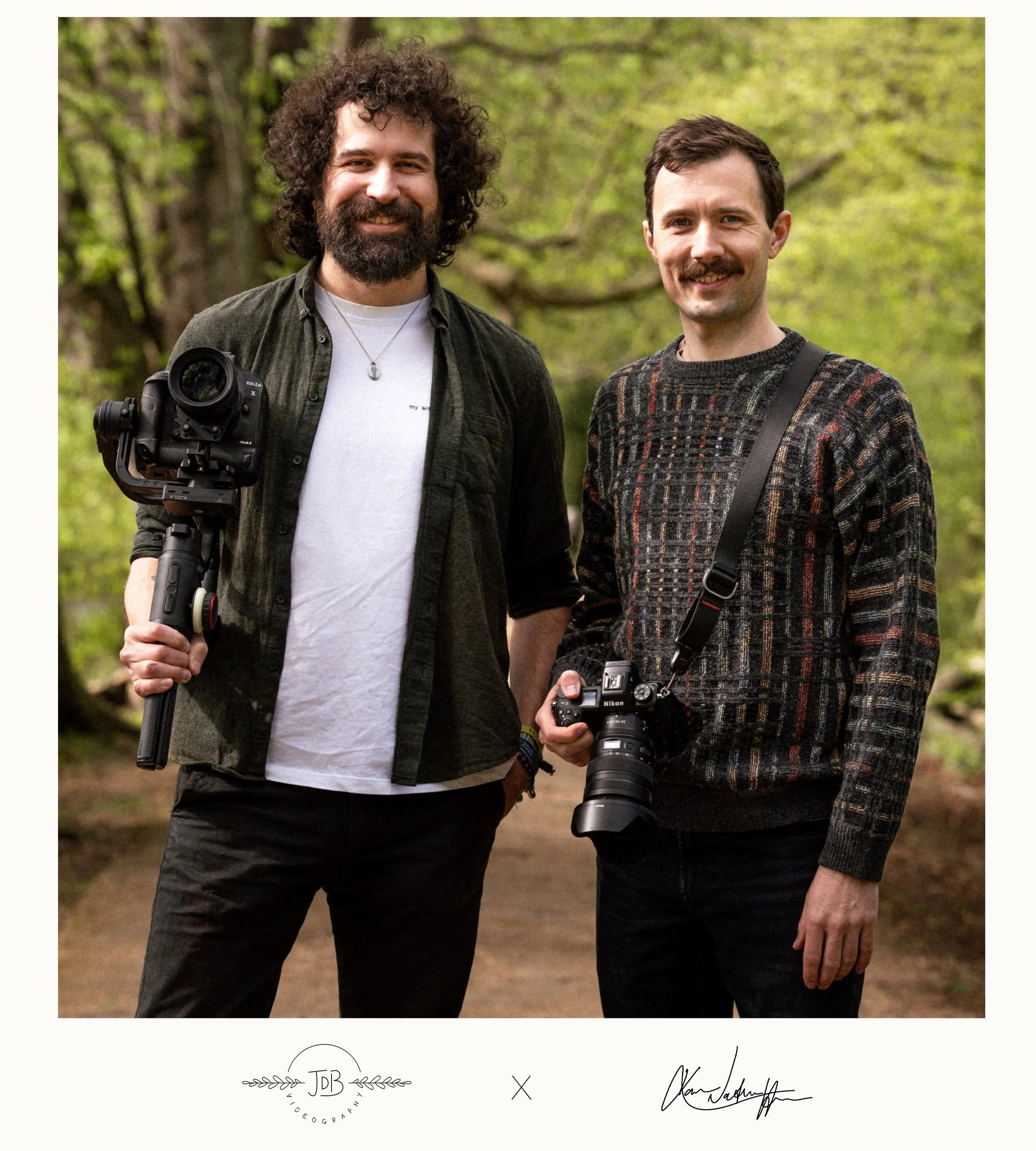 Jonathan from JDB Video and Karl Nathan Hill - Photo & Cinema Team