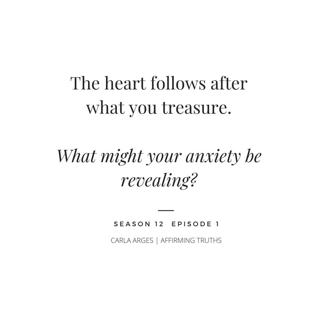 S12.01 | What You Treasure Is Shaping Your Mental Health (Matthew 6 Reflection)