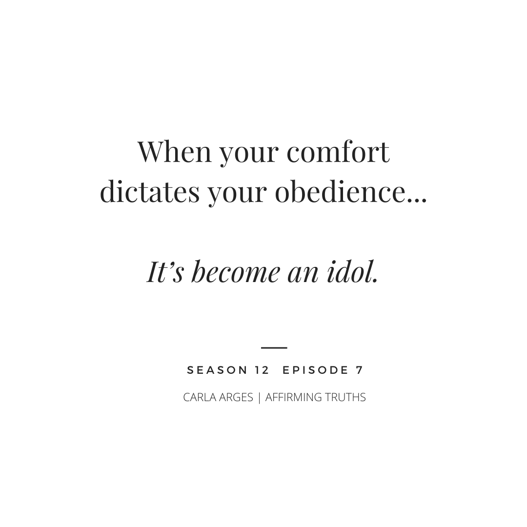 S12.07 | When Comfort Becomes an Idol