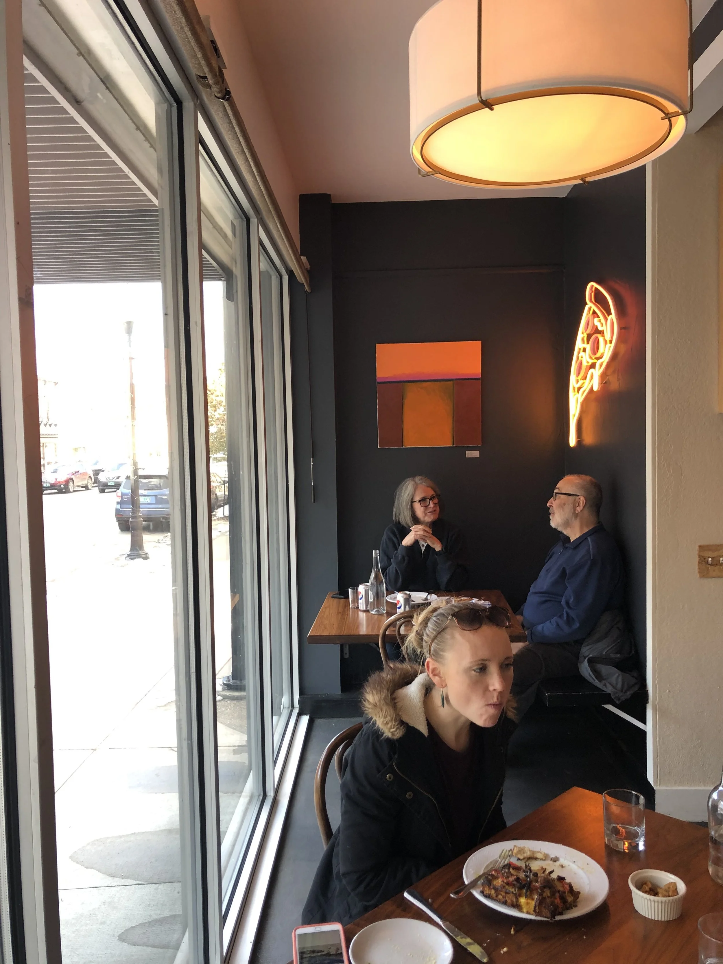 Ray Brown: Post-Stroke Italian Tower Paintings Ancora I at AR Market e