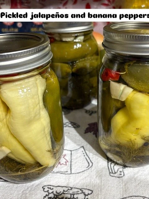 Pickled hot Peppers