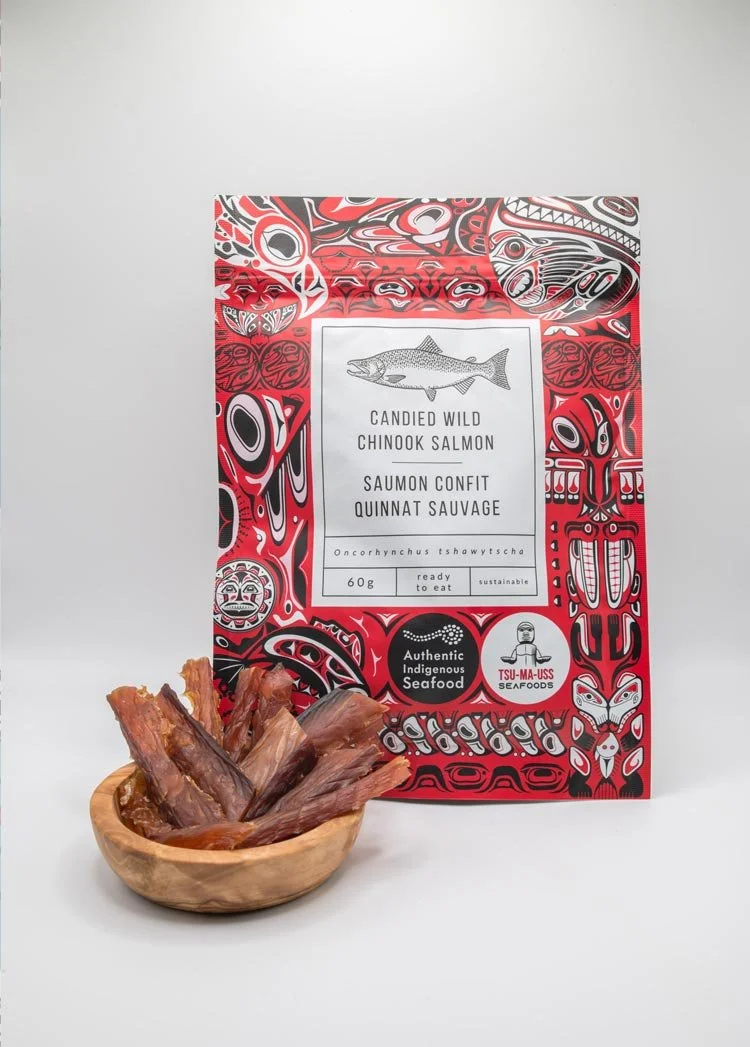 Candied Wild Chinook Salmon