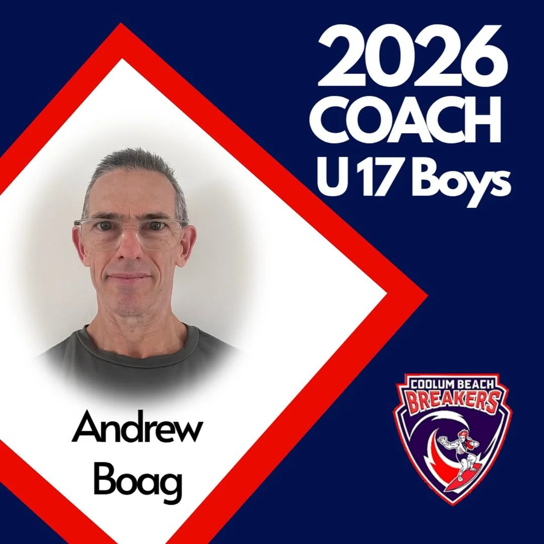 🏉 Exciting News &ndash; Under 17 Boys Team Returns in 2026! 🏉

Coolum Beach Breakers are thrilled to announce that we will be fielding an Under 17 Boys team in the 2026 season!

After a year without an U17 side in 2025, we&rsquo;re excited to rebui