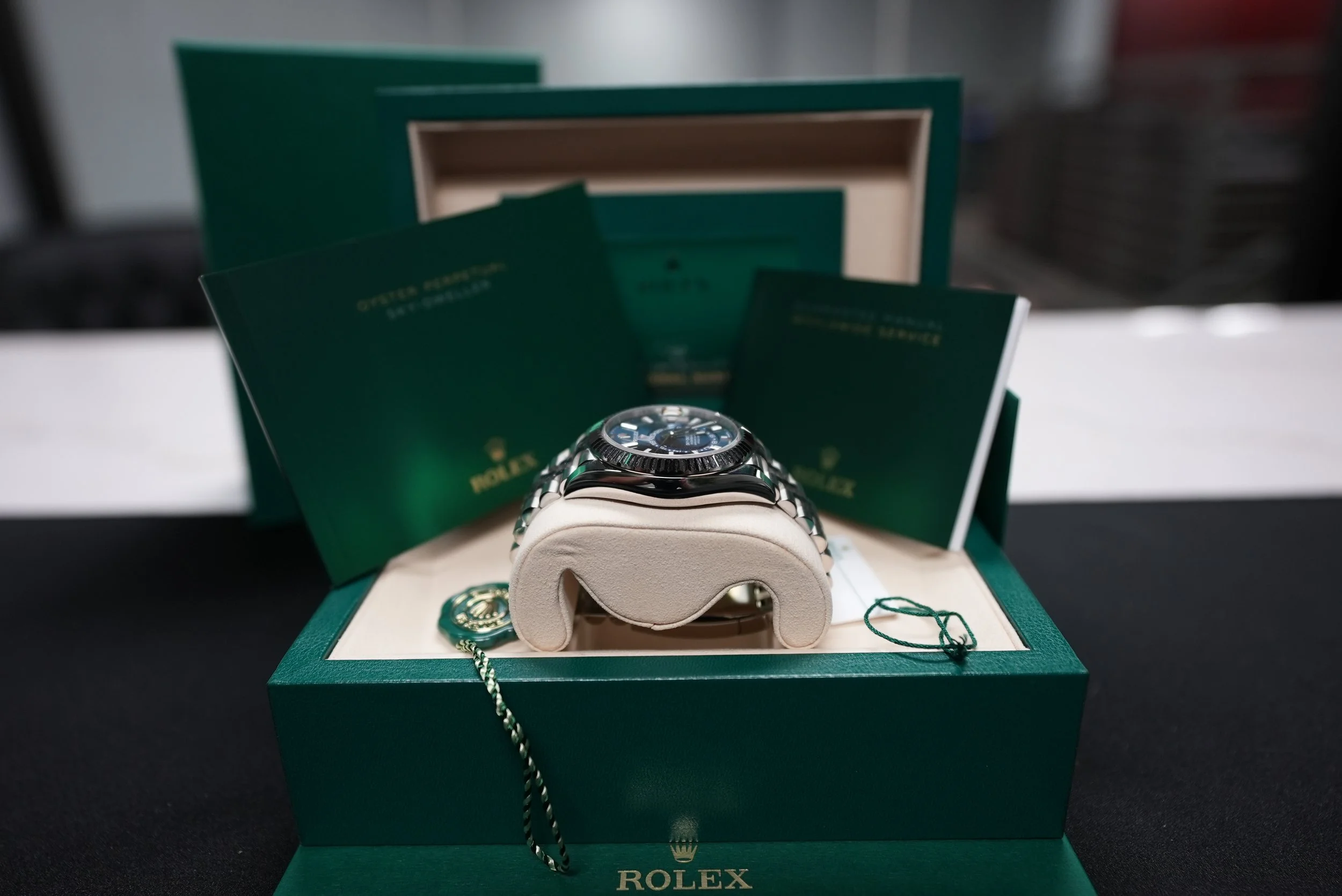 Rolex Sky-Dweller 42mm Ref. 336934 Warranty Card: 02/18/2026 | Condition: Excellent – Lightly Pre-Owned Complete Set $24,800