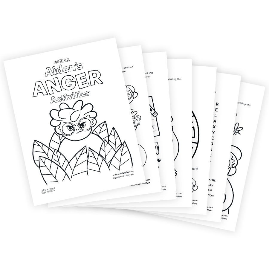 Anger Activities Worksheet