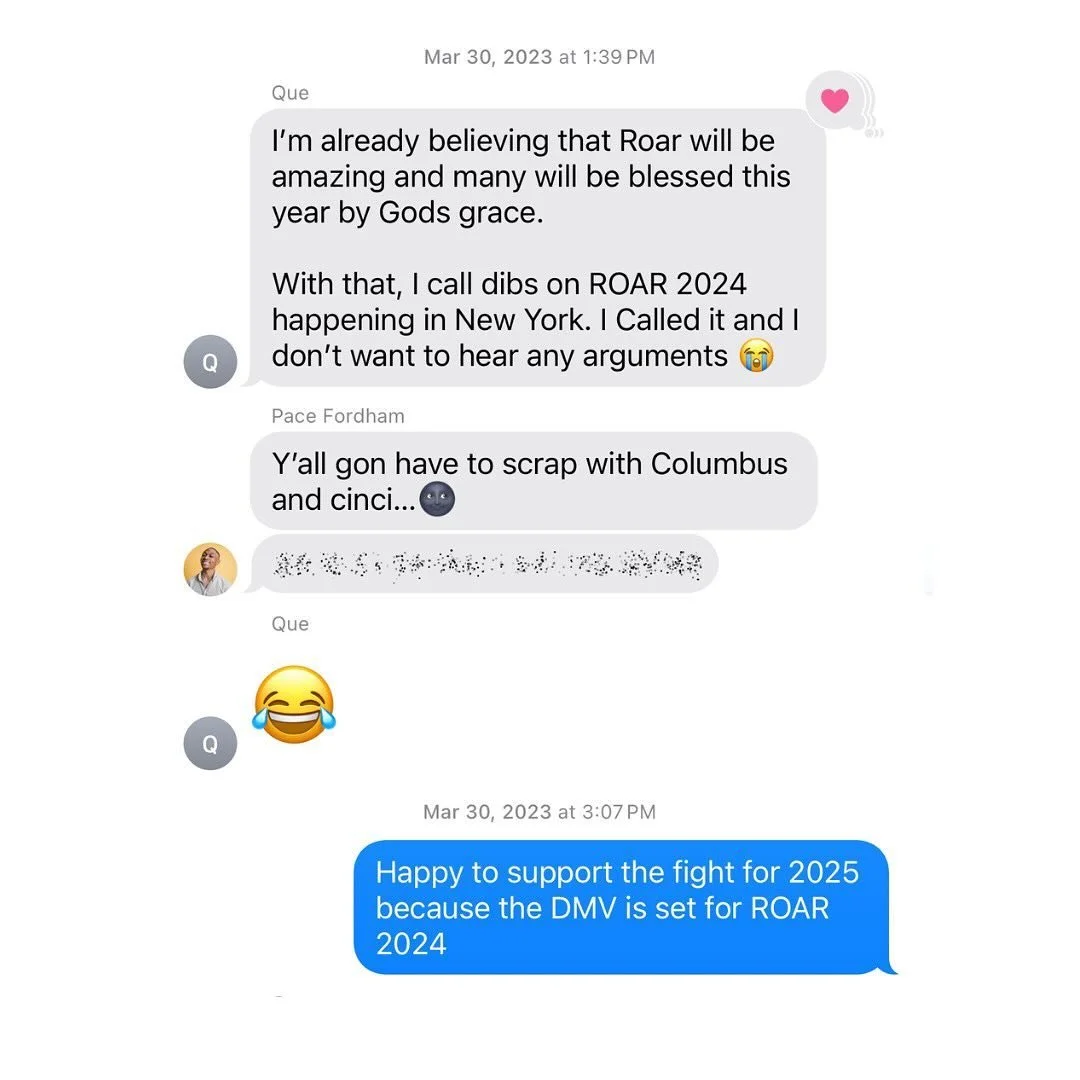 DMV - I know you all have been tired of watching the stream so we&rsquo;re coming to you! 

Be inspired, encouraged and motivated to walk boldly in God&rsquo;s call for your life. The spirit is going to be heavy and we want you to be in the room. 

I