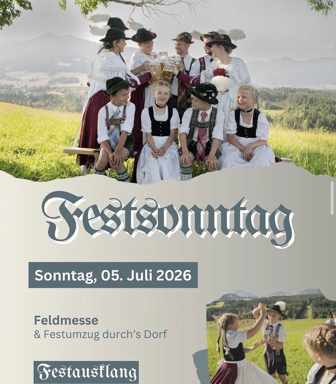 90 Jahre Trachtenverein Saulgrub