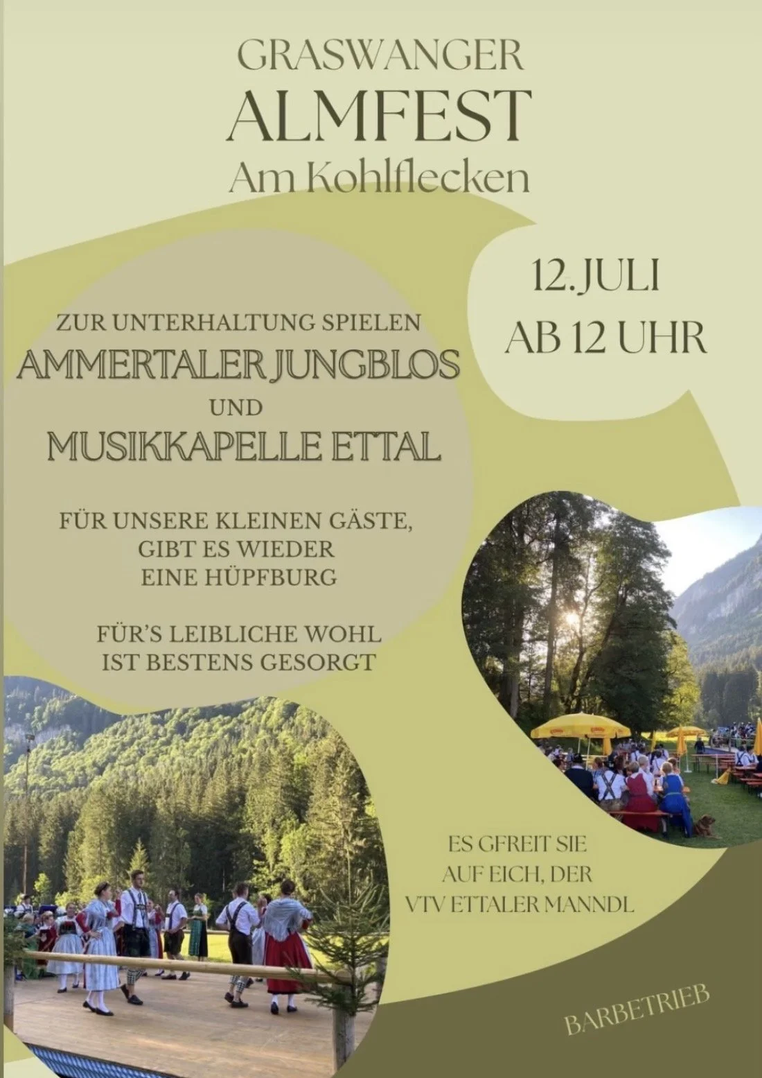 Almfest vom VTV Ettal-Graswang 