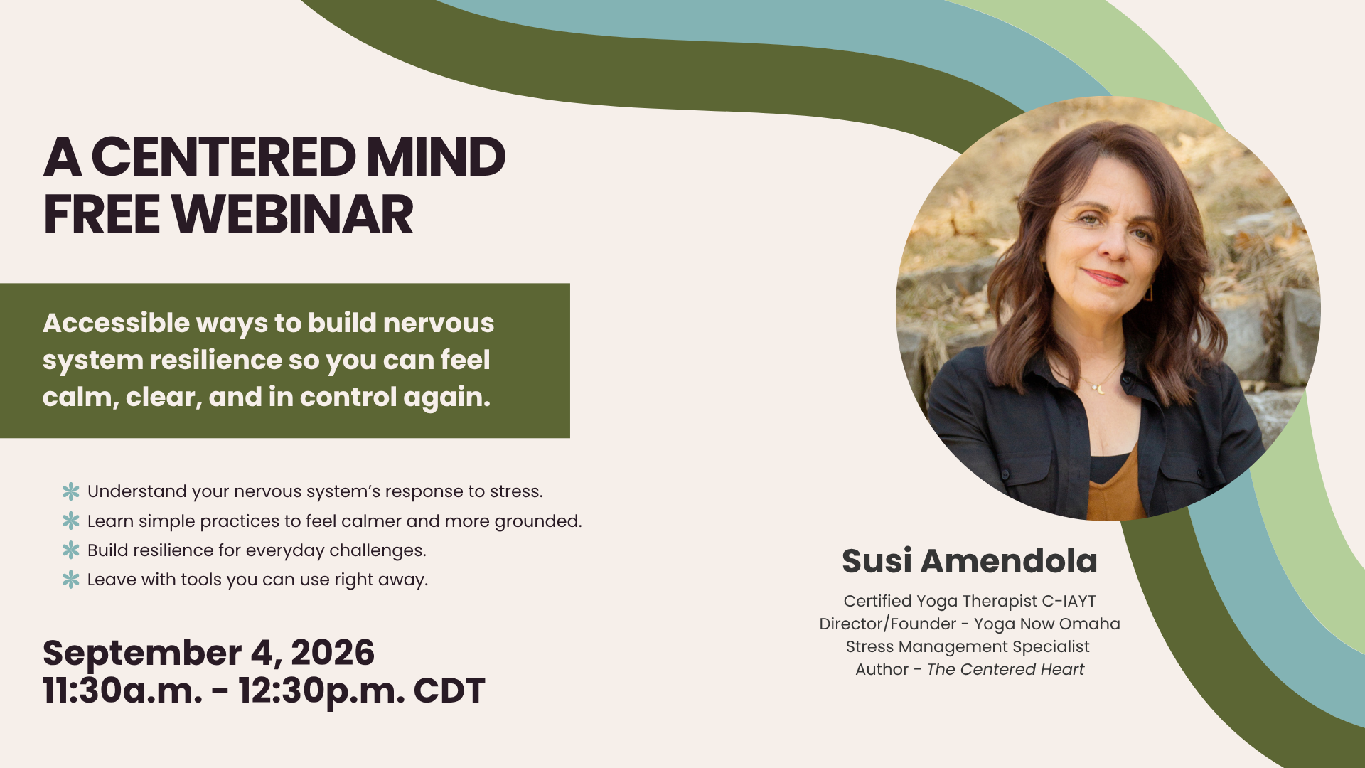 A Centered Mind | Free Webinar