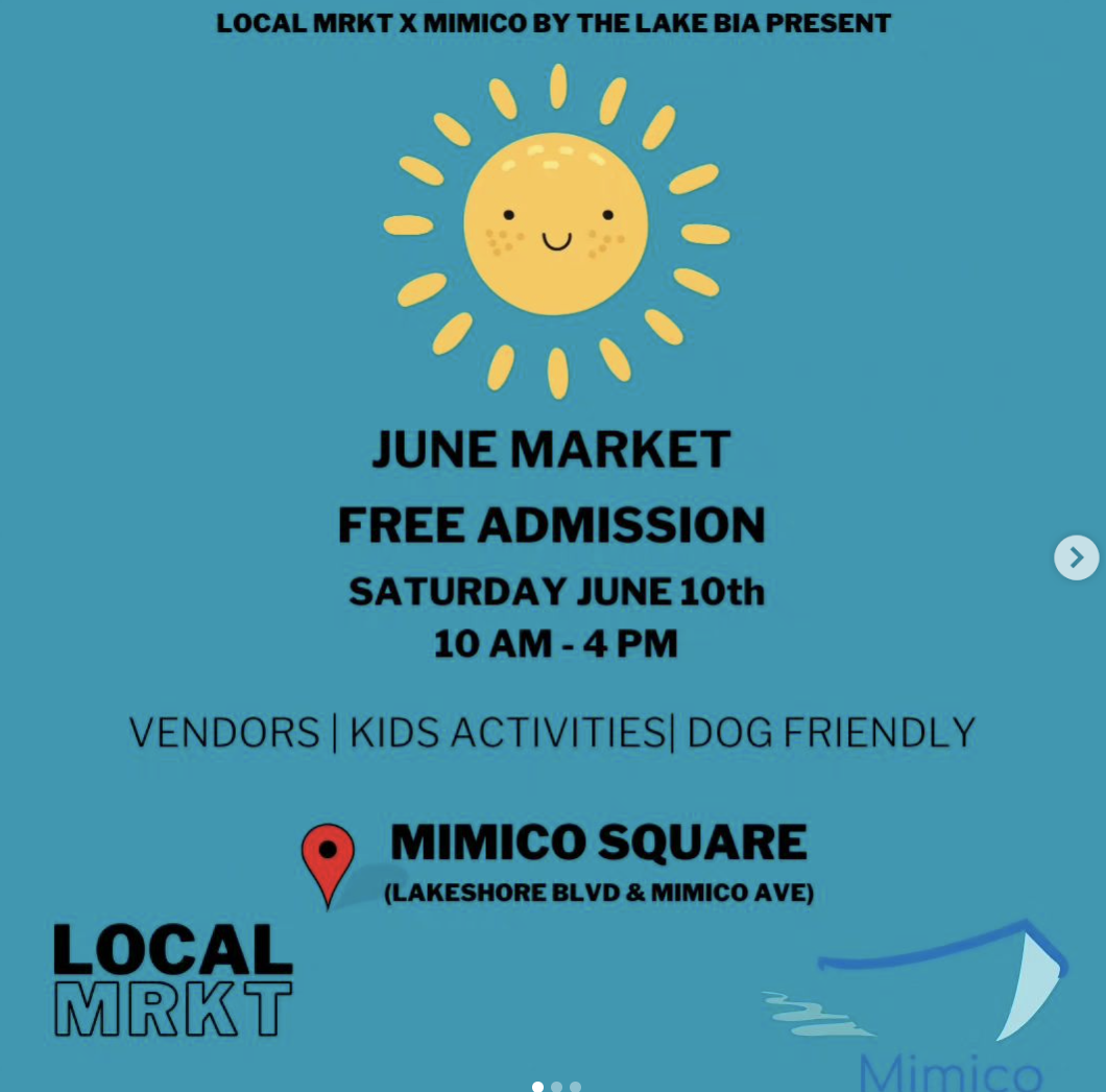 June 10th, 2023 Pop-up @Local Mrkt Mimico Square Etobicoke South