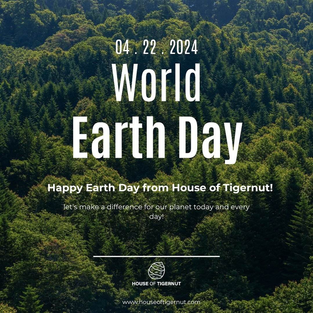 🌍🌿 Happy Earth Day from Houseoftigernut! 🌿🌍 Let&rsquo;s celebrate this beautiful planet we call home by committing to protect and preserve it every day. Whether it&rsquo;s reducing waste, planting trees, or supporting sustainable practices, every
