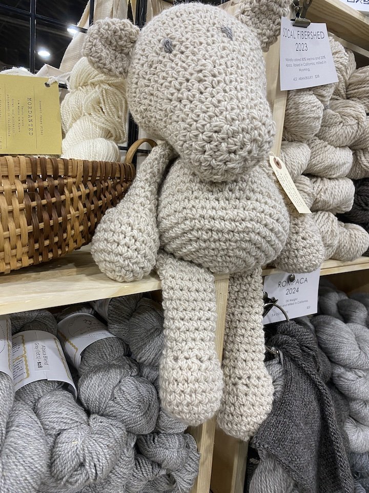 Toft Sheep Pattern with SoCal FS 2023 Merino-Alpaca blend
