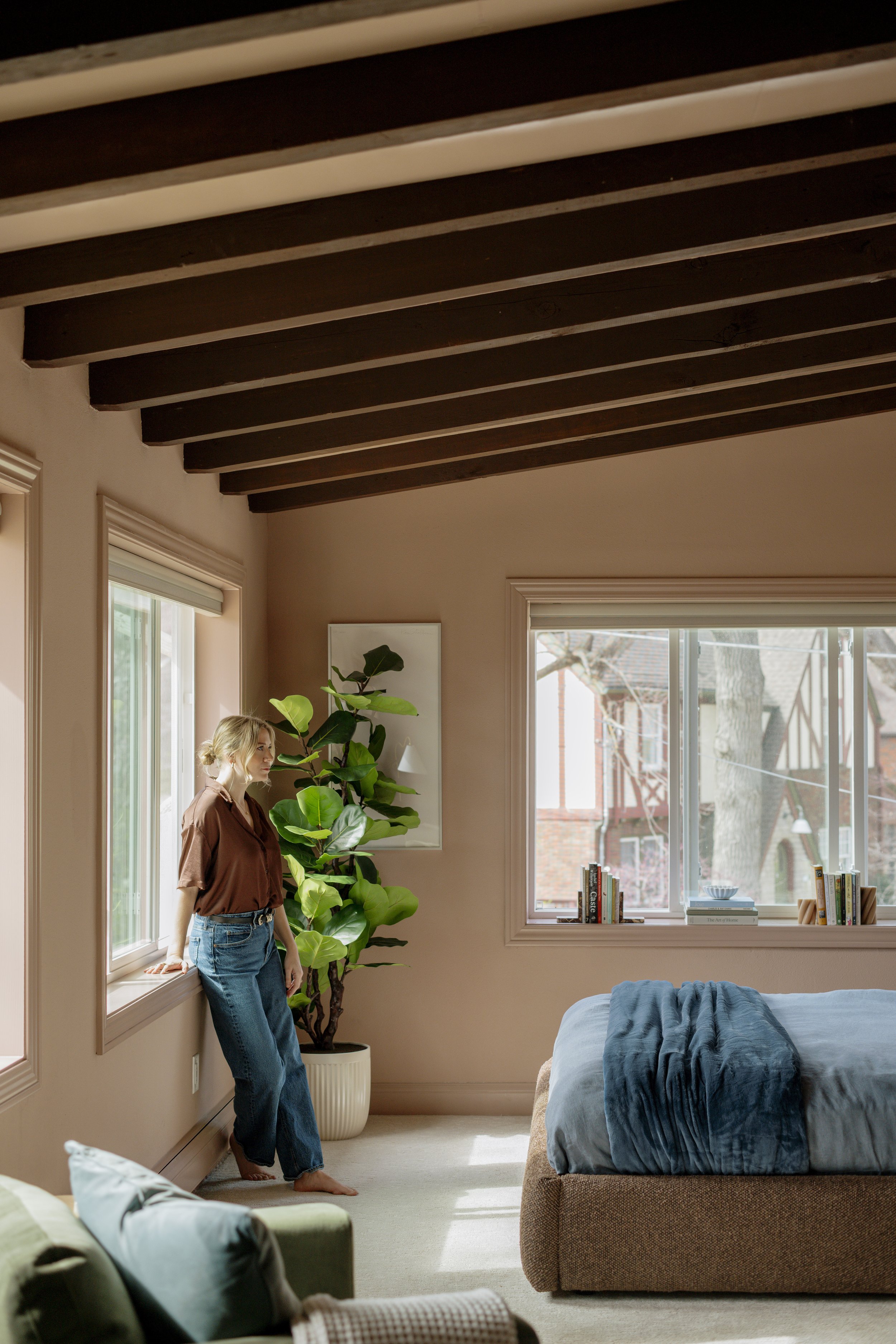 Soaking in the lovely details of this project